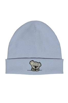 کلاه بافت koala آبی 